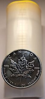 Originaltube Silber Maple Leaf (25 Stück)