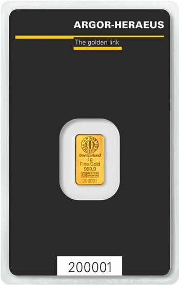 Goldbarren 1g Goldbarren 1g