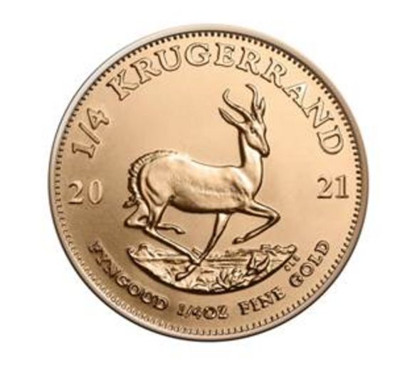 1/4 Unze Gold Krügerrand 1/4 Unze Gold Krügerrand