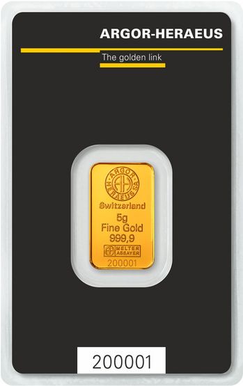 Goldbarren 5g Goldbarren 5g
