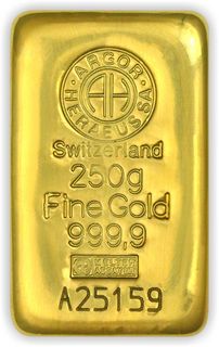 Goldbarren 250g auf Bestellung