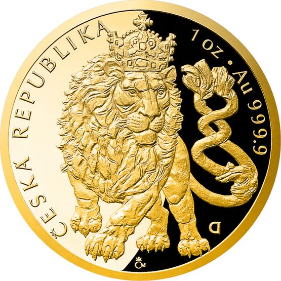 Gold Tschechischer Löwe 1 oz PP – 2026 (inkl. Etui und COA)