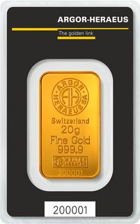 Goldbarren 20g