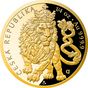 Gold Tschechischer Löwe 1/4 oz – PP – 2026 (inkl. Etui und COA)