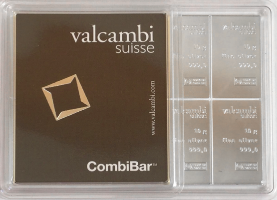Silber Combibarren (10x 10g)