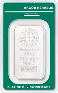 Platinbarren 100g Platinbarren 100g
