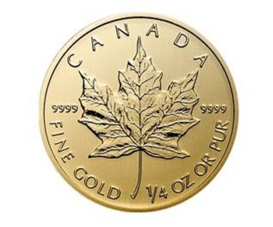 1/4 Unze Gold Maple Leaf